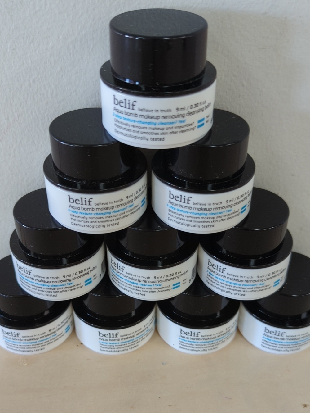 Belif Aqua Bomb Makeup Remover Cleansing Balm 10 Tubes Bundle